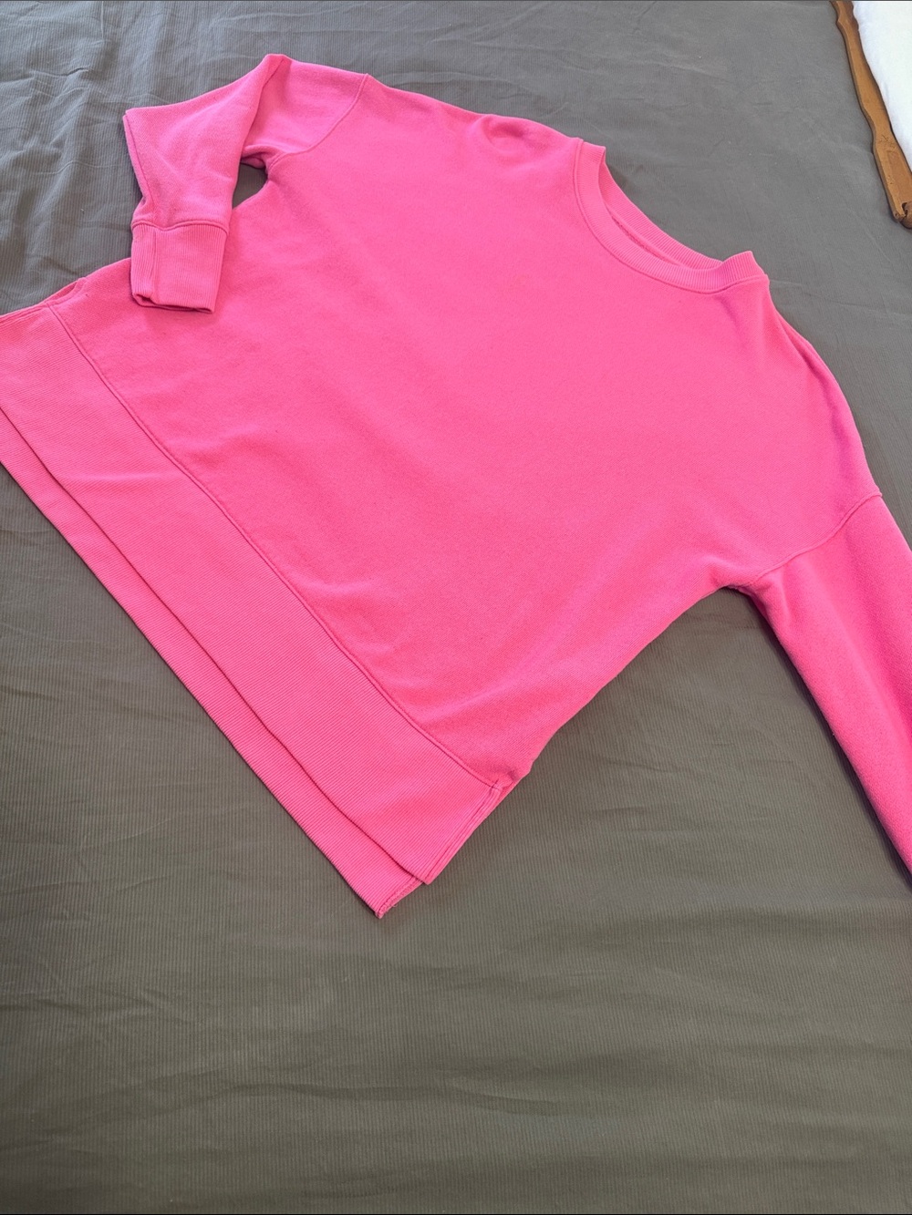 Time and Tru Hot Pink Crewneck Sweatshirt